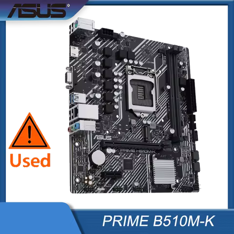 Asus PRIME H510M-K Supports VGA HDMI 10th and 11th Generation CPUs LGA1200 VGA M.2