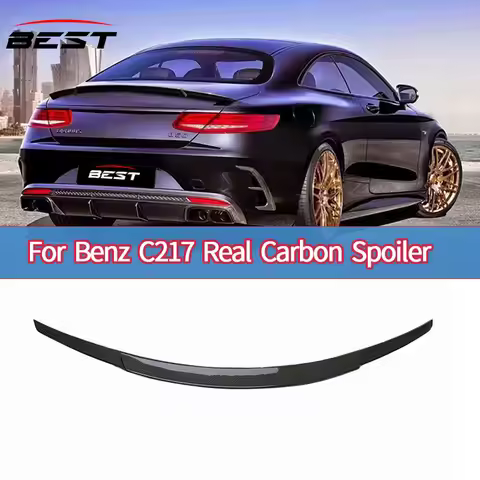 for Benz S Class W217 C217 S63 S65 AMG Coupe 2014-2019 Rear Trunk Spoiler Rear Wing Car Style Body K