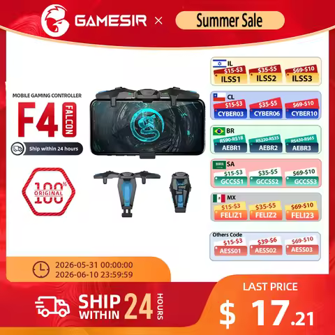 100% New Original GameSir F4 Falcon PUBG Mobile Gaming Controller Call of Duty Gamepad Joystick