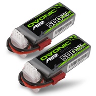 OVONIC 3S Lipo Battery 35C 500mAh 11.1V Lipo Battery with JST Connector for RC Airplane Helicopter Q