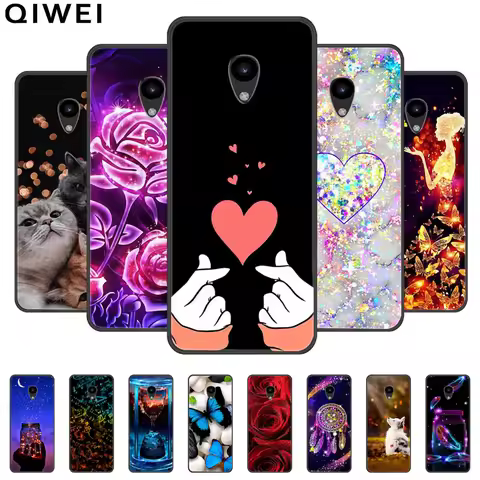 Phone Case For Qin F21 Pro Fashion Painted Soft Silicon Back Cover for Xiaomi Qin F21 Pro Cases TPU 
