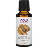 Now Foods, Essential Oils, Cinnamon Cassia, 1 fl oz (30 ml) Cinnamomum Cassia oil Minyak Pati Kulit Kayu Manis IMP
