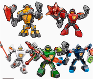 Nexo Knights 10587ข้อพิพาท Aaron AXL Lance 70364 70365 70363บล็อกตัวต่อชุดของเล่นตัวต่อสำหรับเด็ก