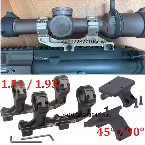 GEISSELE Tactical AR15 AK47 AK74 Scope Mount Optical Sight Mount RM Offset Shotgun Rings Riflescope 