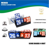 4 Digit Score Board Basketball Soccer Scoreboard for Basketball Football Badminton Volleyball