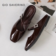Gio Saverino Bustong Mary Jane Sandals Women's Flat Sandals Puspa