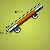 Round Drawer Pulls Brownnatural 16 CM - QUALITY Cabinet Drawer Handles