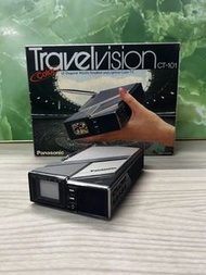1984年Panasonic Travelvision CT-101 color portable TV 手提電視機 Vintage retro electronic