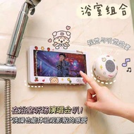 Wireless Cute Mini Speaker Bathroom Waterproof Bluetooth Speaker Mini Bluetooth Speaker cute sticker Speaker