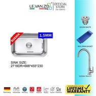 LEVANZO KITCHEN SINK UNDERMOUNT =THICKNESS: - 1.5MM-2718DR