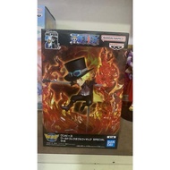 Bandai WCF One Piece 25th Anniversary Sabo Gold Sticker.