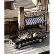 WTX 1:64 1994 Black Benz 600Sel W140 Sedan Classic Model Diecast Collect Display Metal Car BN