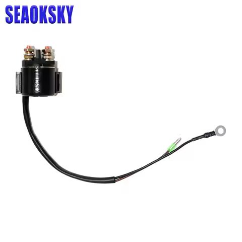 6G1-81941 Starter Relay For Yamaha 15HP 30HP 50HP 60HP Outboard Motor Parts 2 Stroke 6G1-81941-00 6G