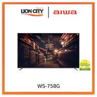 Aiwa WS-758G 75″ | 4K HDR | WebOS | Frameless TV | Ticks 4 | G Series Aiwa TV / 4K TV / 75 TV / smart tv
