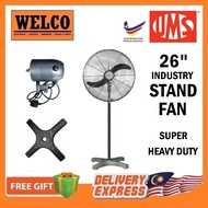 UMS 26" INDUSTRY STAND FAN [UIF-26S ] 100% COPPER MOTOR, SUITABLE INDUSTRIAL & COMMERCIAL USE, VERY 