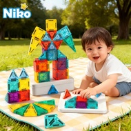 NIKO Mini Magnetic Building Blocks Magnetic Tiles Magnetic Stick Toys Early Educational Toys