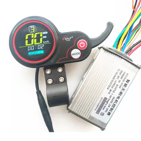 Electric Scooter Thumb Throttle LED Display Brushless Controller Accessories For SEALUP Electric Sco