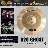 Arborea Cymbals B20 Ghost Series Cymbal Set / Hi-Hat , Splash , Crash, Ride, Stacker , China