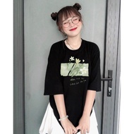 Youthful Korean style T-shirt for men and women, simple design, easy to coordinate. T-shirts for men