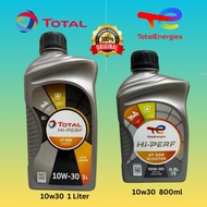 MINYAK ENGINE SCOOTER 4T TOTAL HI-PERF 500 ORIGINAL SCOOTER 800ML DAN 1LITER MINYAK SCOOTER