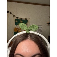 leaf sprout crochet 🌱