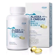 อะโทมี่ อลาสก้า อี-โอเมก้า 3 (ผลิตภัณฑ์เสริมอาหารน้ำมันปลา) Atomy Alaska E-Omega 3 รับประทานง่าย ด้ว