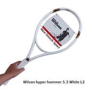 Murah Raket Tenis Wilson Hyper Hammer 5.3 White L2 Kode 135