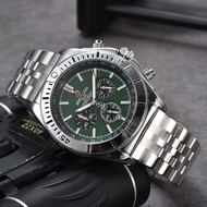 นาฬิกาสำหรับผู้ชายนาฬิกาข้อมือควอตซ์อเนกประสงค์ Breitling