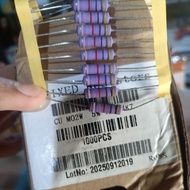 UNGU 4k7 2watt purple resistor R 4K7 thick leg resistor