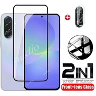 For Samsung A36 A26 5G 2in1 Tempered Glass Film For Samsung Galaxy A36 A26 5G Screen Protector Soft 