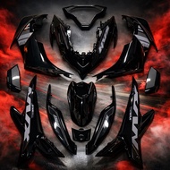 COVER SET NVX V2 AEROX BLACK WHITE BATMAN