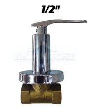 DOE Premium Brass 1/2 Stopcock Quarter Full Turn Water Stop Cock 3/4 Shower Valve BATHKITCHZ