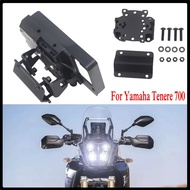 Motorcycle Accessories Stand Holder Phone Mobile Phone GPS Plate Bracket For Yamaha Tenere 700 TENER