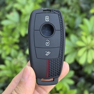 Fashion Silicone Car Key Case Cover For Mercedes Benz E C S GLC Class E200 E400 E63 W213 S550 S560 C