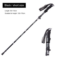 Winmax Camping แบบพกพาเดินเดินป่า Stick กลางแจ้งพับ Trekking Sticks Nordic Walking POLE Ultralight T