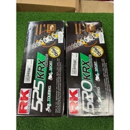 RK TAKASAGO CHAIN GB520KRX-120L/130L & GB525KRX-120L/130L RX-RING GOLD CHAIN