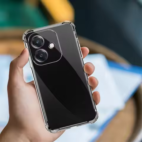 A60 4G/A60 5G Case For OPPO A60 Case Transparent Silicone Cover For OPPO A60 5G Case Soft Silicone B