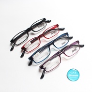 Frame Kacamata Kotak Kecil 2043 (Normal s/d -16.00) Lensa Tipis / Standar (Murni / Photocromic / Blu
