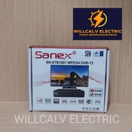 SANEX SET TOP BOX TV DIGITAL DVB-T2 SN-STB1801