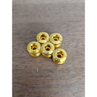 SINGLE LITEPRO ALLOY ALUMINUM CHAINRING BOLT