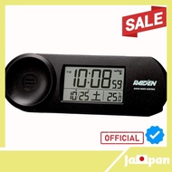 【Direct From Japan】Seiko Clock Alarm Clock Alarm Clock Electric Wave Digital Loud PYXIS PYXIS RAIDEN Black Body Size:5.1x14.4x4.2cm BC407K 01:Black