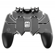 AK66 Sáu Ngón Tay Pubg Trò Chơi Điều Khiển Gamepad Kim Loại Kích Hoạt Chụp Lửa Miễn Phí Gamepad Phím