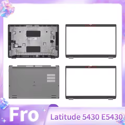 New Laptop Replace Cover For Latitude 5430 E5430 LCD Back Cover Front Bezel Lower Bottom Case 0DW98X