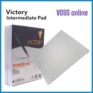 [2 PADS] Victory Intermediate Pad Paper 80 leaves