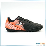 Giày Đá Bóng Trẻ Em Thể Thao Mira Pro Màu Đen Cam - Giày Thể Thao Phù Hợp Cho Sân Cỏ Nhân Tạo