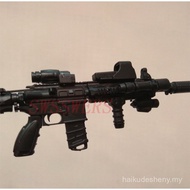 HK416 1: 6 Gun Model Weapon Model For Soldier Dolls Military Model 4D Assembly 1: 6 Toy