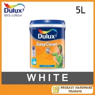 ICI DULUX [  WHITE - 15925 ] 5L Easy Clean Paint