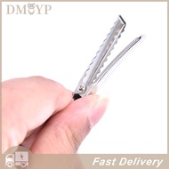 [DMYP] กิ๊บหนีบผมปากจระเข้ทำจากโลหะ50ชิ้นกิ๊บหนีบผมฟันจระเข้แบบ DIY