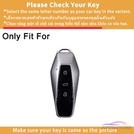 Leather Car Key Holder Case For Chery JAECOO 6 EV Chery ICAR03 Key Bag Remote Key Holder Keychain