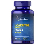 Puritan's Pride L-Carnitine Fumarate 1000Mg 90 Tabs / SWANSON L-Carnitine 500Mg, 100 Tablets Exp